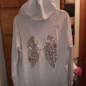 Victoria secret angel wing hoodie!